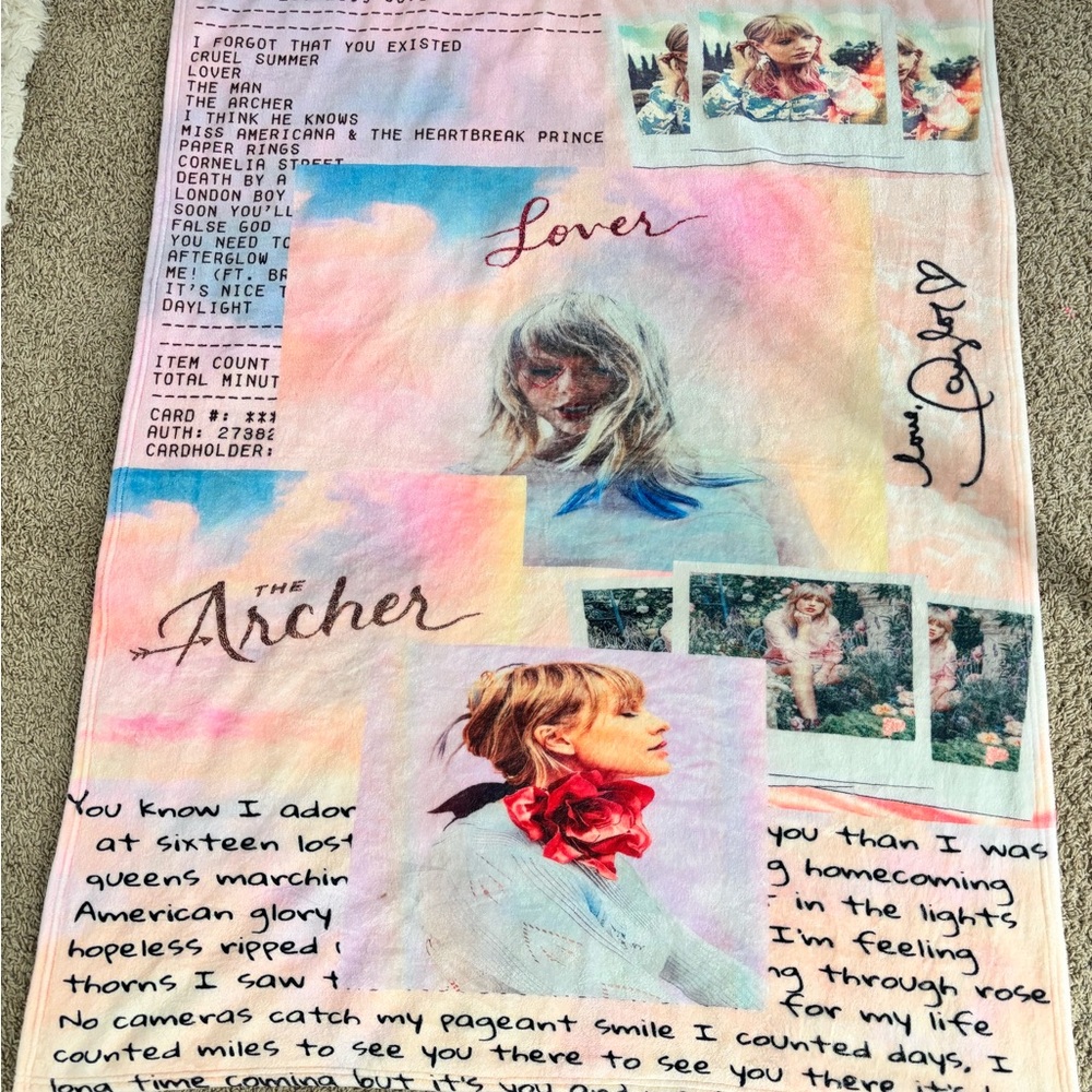 Taylor Swift blanket 🫶